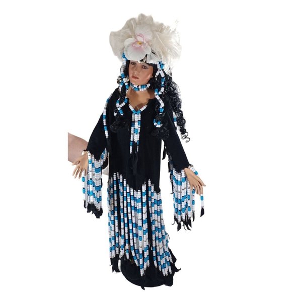 RARE Rustie 34" Midnight Moon Native American Doll Limited Ed 3000 Vintage - Picture 5 of 7